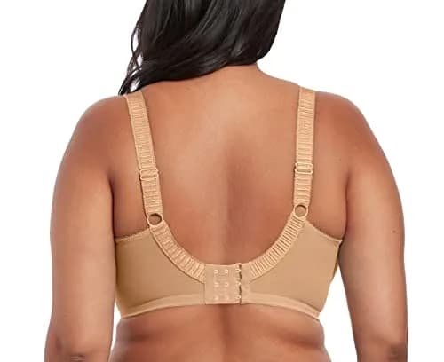 Elomi Cate Underwire Banded Bra 40F | Full Coverage Support & Elegant Sheer Embroidery thumbnail 2
