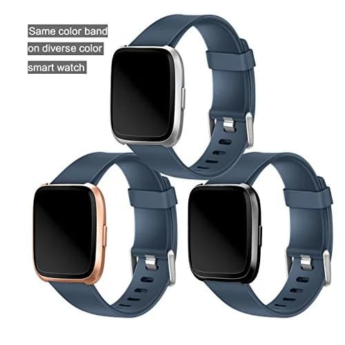 Wepro Sport Bands Compatible with Fitbit Versa 2 Bands for Women Men | Soft Elastomer, Sweat-Resistant, Multiple Sizes & Colors thumbnail 8