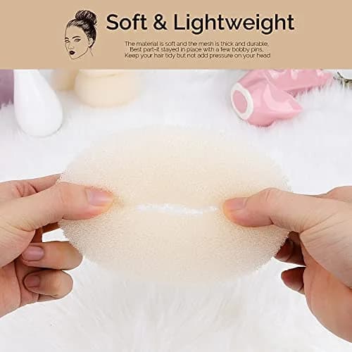 Teenitor Hair Bun Maker Set with Blonde Bobby Pins | Extra-Large, Large, Medium, Small Sizes for All Hair Types thumbnail 8