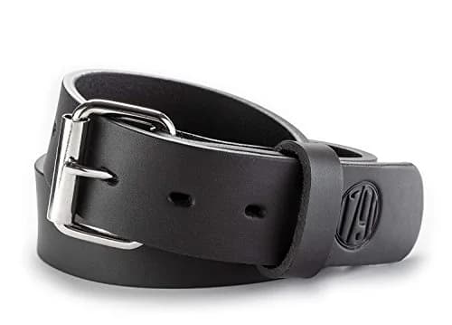 1791 GUNLEATHER Gun Belt - Concealed Carry CCW Belts for Men - Heavy Duty 14 oz Leather - Black | 1.5" Wide, Durable American Leather thumbnail 1