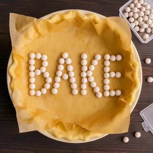 Mrs. Anderson's Baking Ceramic Pie Crust Weights, 270 Count, Natural Stoneware | Even Baking Results thumbnail 6