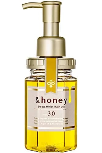 & Honey Deep Moist Hair Oil | Bulgarian Damask Rose Honey & Moroccan Oil, 100ml (3.4 oz) | Deep Hydrating & Replenishing thumbnail 1