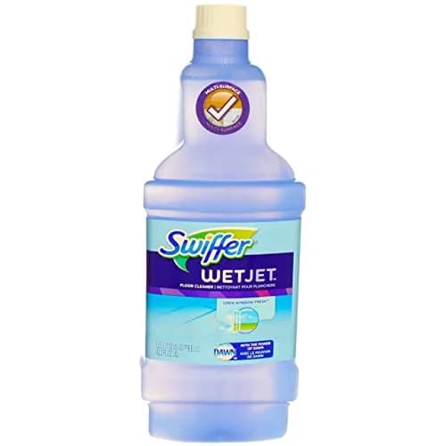 Swiffer WetJet Multi-Surface Floor Cleaner Solution Refill, 168.8 Fl Oz (5 L) | Streak-Free Clean for Finished Floors thumbnail 1