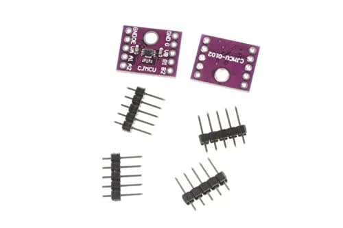 NOYITO TXS0102 2-Bit Bidirectional Voltage Level Converter | Supports 1.65V-5.5V, Ideal for I2C & Digital Systems thumbnail 4
