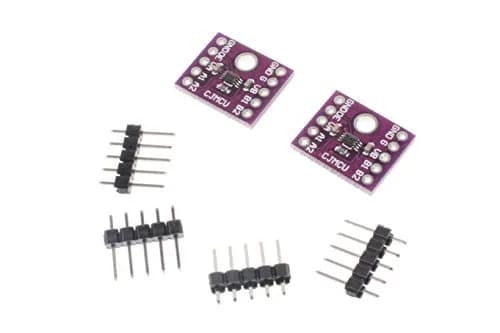 NOYITO TXS0102 2-Bit Bidirectional Voltage Level Converter | Supports 1.65V-5.5V, Ideal for I2C & Digital Systems thumbnail 2