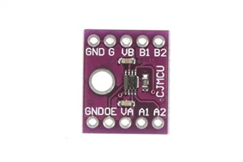 NOYITO TXS0102 2-Bit Bidirectional Voltage Level Converter | Supports 1.65V-5.5V, Ideal for I2C & Digital Systems thumbnail 3