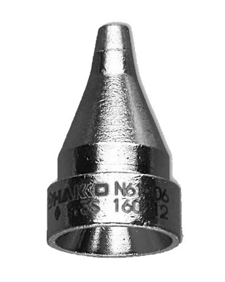 Hakko N61-06 S-Type Desoldering Nozzle 1.3mm (0.051 inches) for FR-4101, FR-301 | High Thermal Efficiency