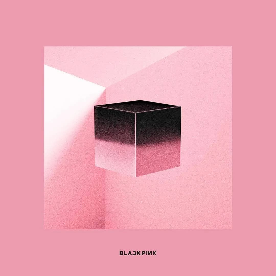 BLACKPINK [Square Up] 1st Mini Album Pink Ver CD + Booklet + Photocard + Selfie Card + Lenticular Lyrics + Postcard K-POP