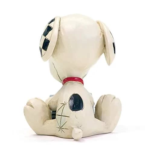 Enesco Jim Shore Peanuts Snoopy Typing Miniature Figurine 3 Inch Multicolor | Hand-Painted Folk Art Collectible thumbnail 6