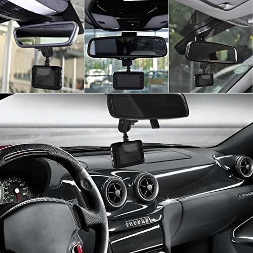 SoeKoa Dash Cam Mirror Mount with 16 Joints | 360° Rotation, Compatible with Most Dash Cams thumbnail 7