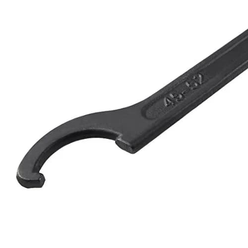 uxcell C Hook Spanner Wrench Collet Chuck for 45-52mm Round Nut | Durable Carbon Steel thumbnail 3