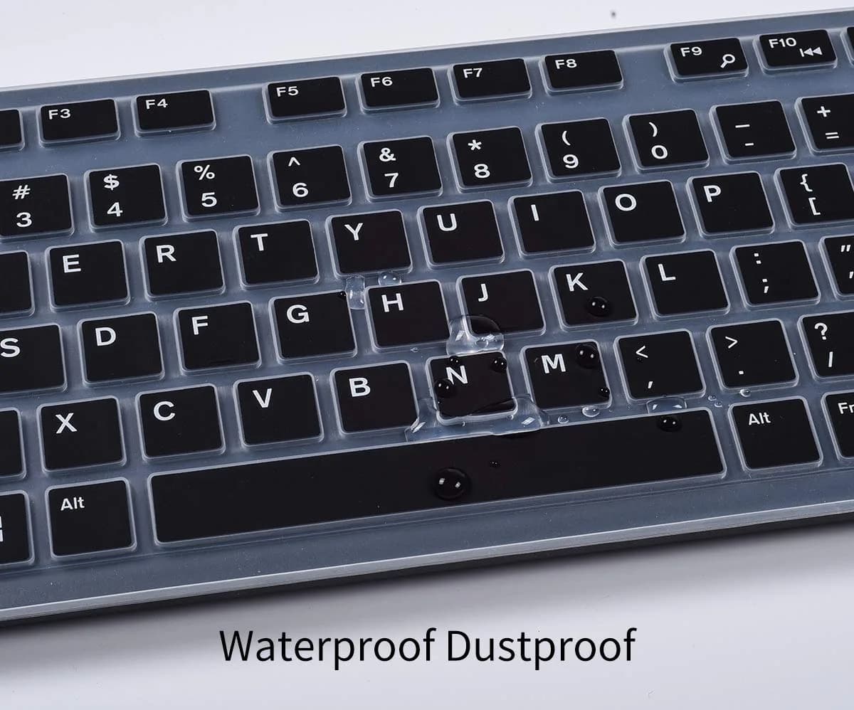 CaseBuy Silicone Keyboard Cover for Dell KB216 KM636 US Layout | Dustproof & Waterproof Protection - view 5