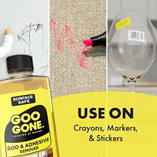 Goo Gone Adhesive Remover 2 Pack, 473ml (16 Fl Oz) | Citrus Power for Tough Messes thumbnail 5