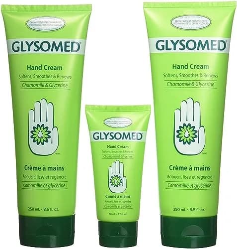 Glysomed Hand Cream Combo Pack 250ml (8.5 Fl Oz) & 50ml (1.7 Fl Oz) | Intensive Moisturizing for Dry Skin thumbnail 1