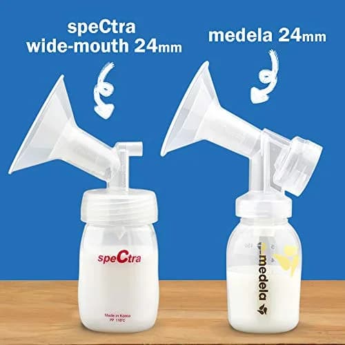 Maymom 17mm Flange Inserts for Medela 24mm Shields | BPA-Free Silicone, 2-Pack thumbnail 4