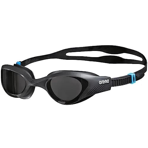 ARENA Unisex The One Swim Goggles One Size | Orbit-Proof Fit, Anti-Fog Coated, Non-Mirror Lens, Smoke/Grey/Black thumbnail 1