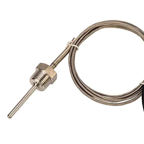 Jaybva K Type Thermocouple Sensor Probe 0-500℃ (50mm Length, 2m Shielded Wire) | Waterproof Industrial Temperature Measurement thumbnail 4