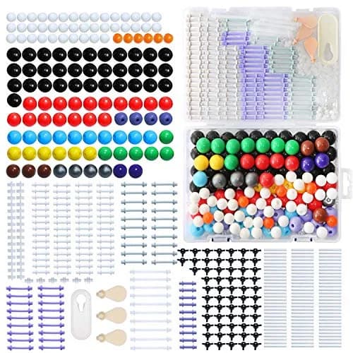 LINKTOR Chemistry Molecular Model Kit (444 Pieces) | Organic & Inorganic Science Kit for Students & Teachers thumbnail 2