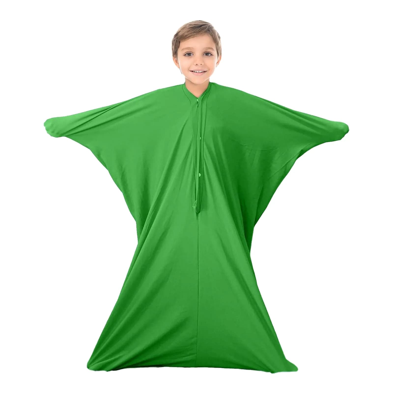 Sensory4U Medium Green Body Sock | Calming Compression Sack for Kids 6-9 Years - main product image