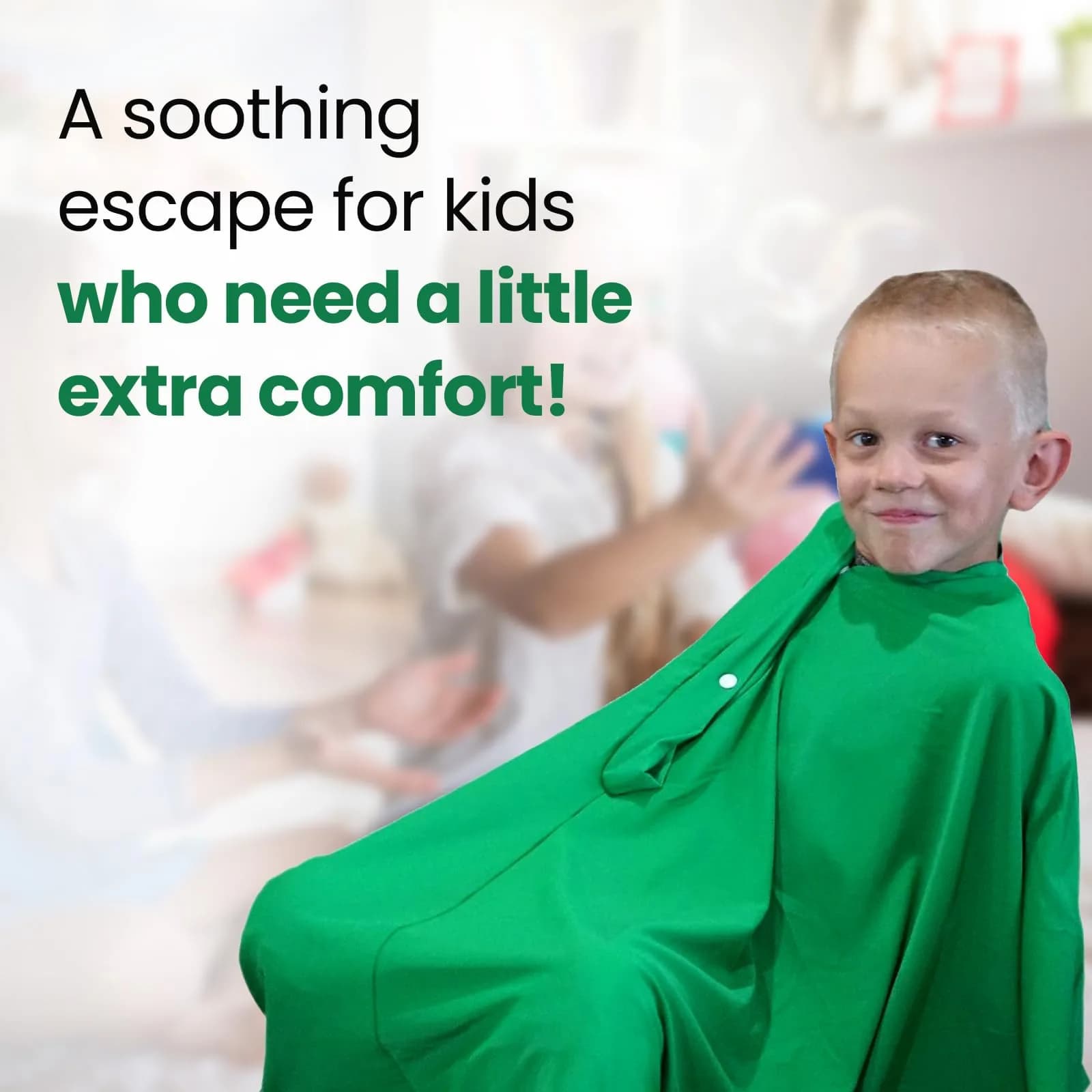 Sensory4U Medium Green Body Sock | Calming Compression Sack for Kids 6-9 Years - view 6