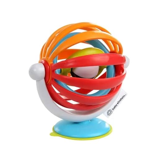 Baby Einstein Sticky Spinner BPA-Free High Chair Activity Toy | Ages 3 Months+ (1 Unit) thumbnail 1