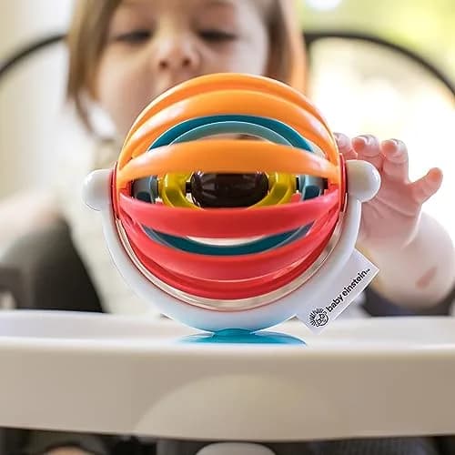 Baby Einstein Sticky Spinner BPA-Free High Chair Activity Toy | Ages 3 Months+ (1 Unit) thumbnail 7