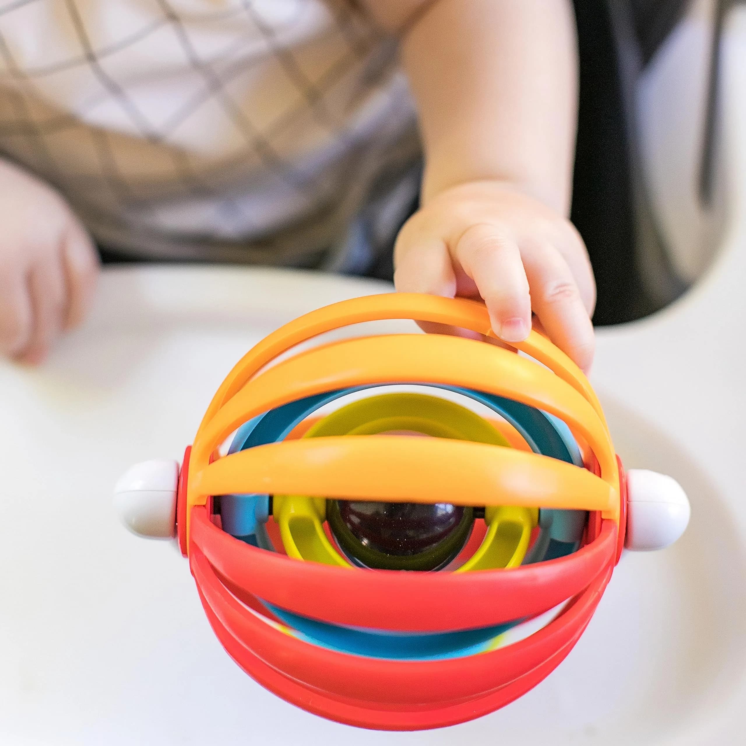 Baby Einstein Sticky Spinner BPA-Free High Chair Activity Toy | Ages 3 Months+ (1 Unit) thumbnail 8