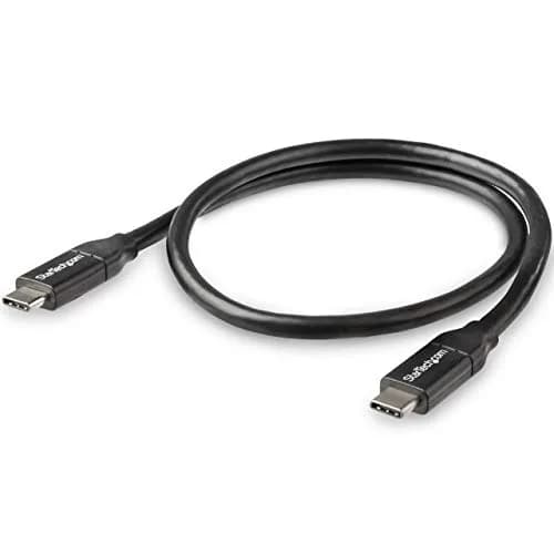 StarTech.com USB-C to USB-C Charging Cable 15.6cm (1.5ft) | 100W PD, USB-IF Certified thumbnail 3