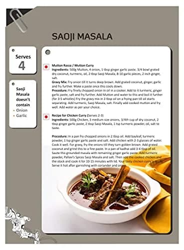 Pallavi's Spices Saoji Masala - Indian Spices Pack of 2, 50 g Each | No Artificial Flavours thumbnail 7