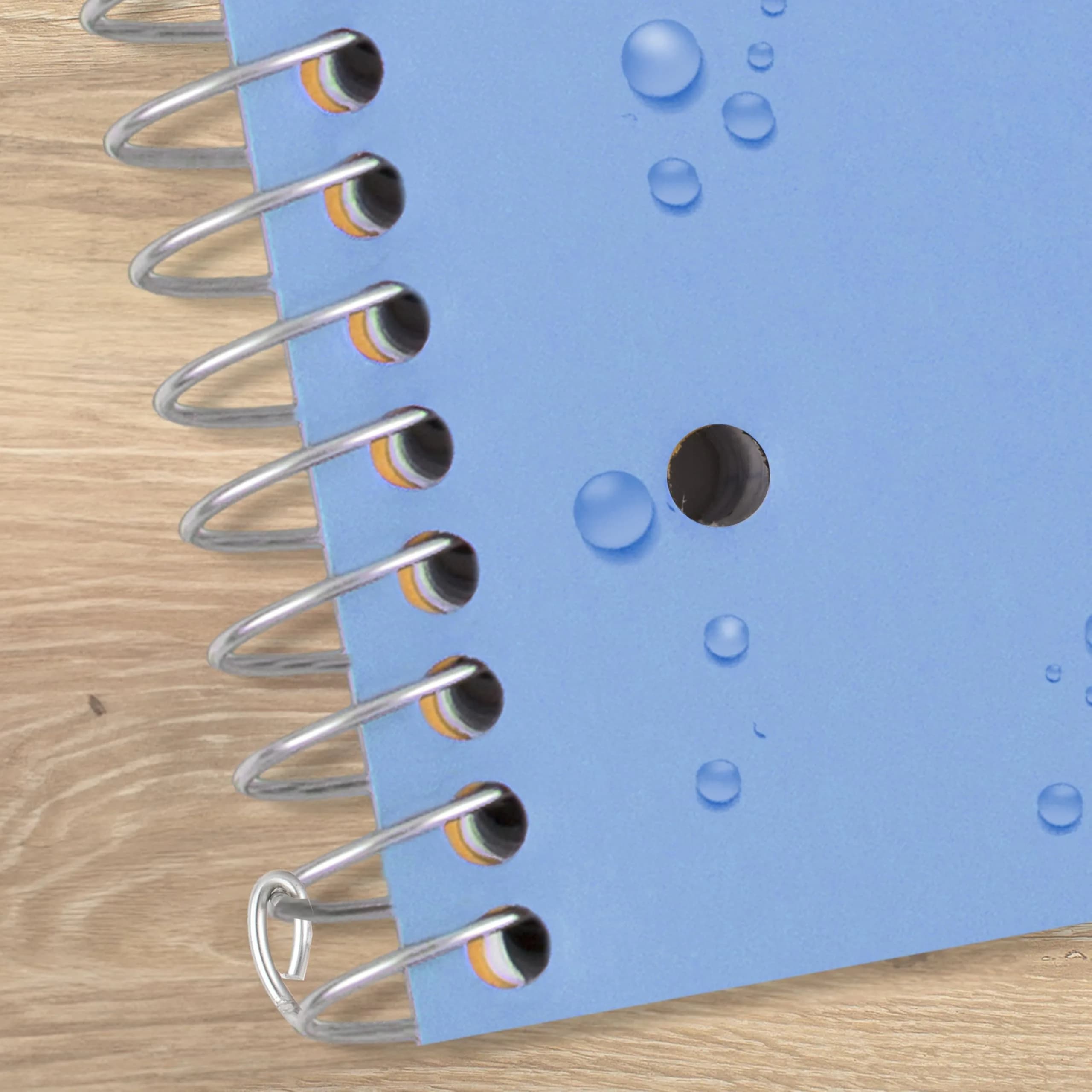Five Star Spiral Notebook 5 Subject 200 Sheets 8.5" x 11" | College Ruled Paper with Study App & Water-Resistant Cover - view 7
