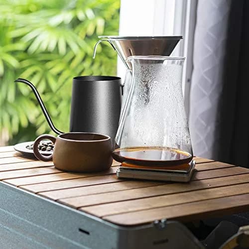 Kslong Pour Over Kettle Gooseneck Long Narrow Drip Spout Coffee Tea Pot 350ML | Modern, Durable & Easy to Use thumbnail 8