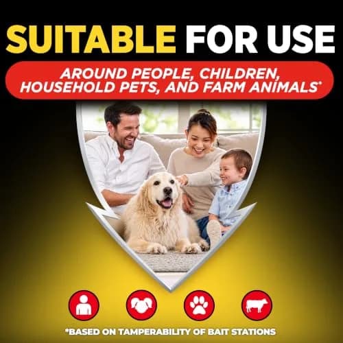 d-Con Mouse Poison Bait Station Refills, Corner Fit, 10 Count | Safer, Weather-Resistant Mouse Bait for Indoors & Outdoors thumbnail 4