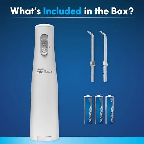 Waterpik Cordless Express Portable Water Flosser White 5 fl oz (148 ml) | Dentist Recommended Oral Irrigator thumbnail 4
