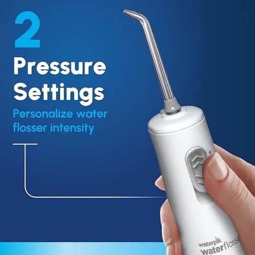 Waterpik Cordless Express Portable Water Flosser White 5 fl oz (148 ml) | Dentist Recommended Oral Irrigator thumbnail 6