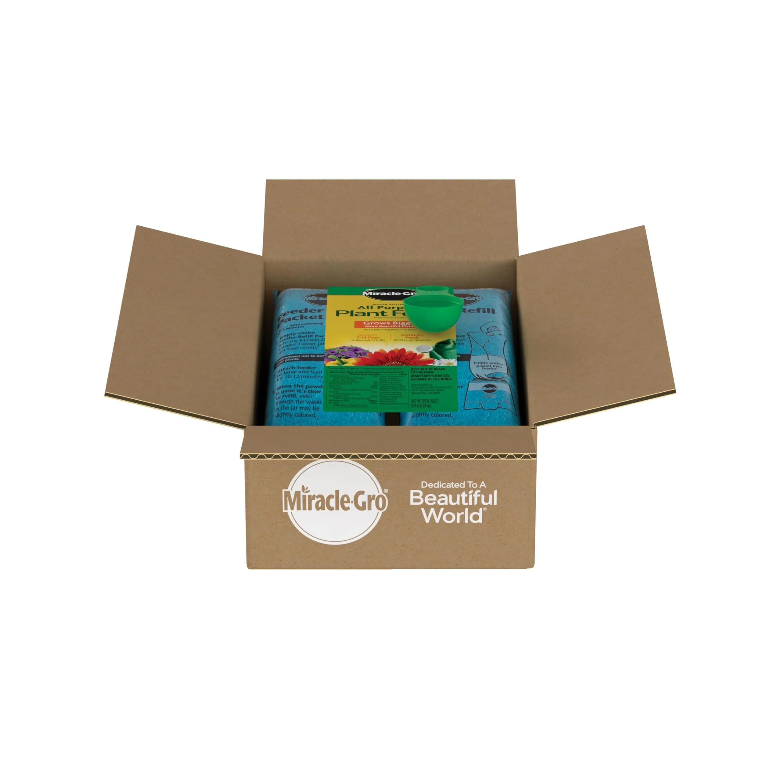 Miracle-Gro Water Soluble All Purpose Plant Food 6.25 lb (2.83 kg) | Feeds Plants Instantly for Bigger Blooms - view 2
