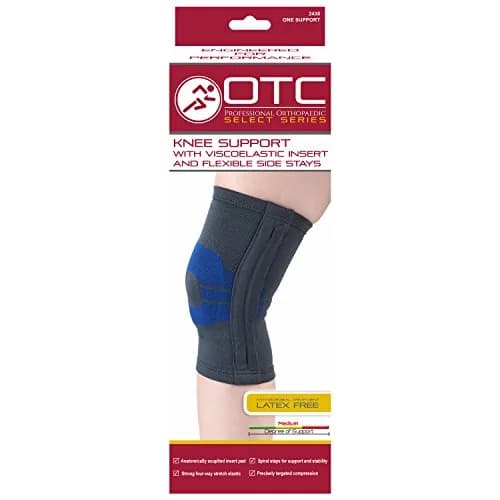 OTC Knee brace, compression recovery, gel insert, flexible side stays, X-Large | Targeted support for joint pain relief thumbnail 6