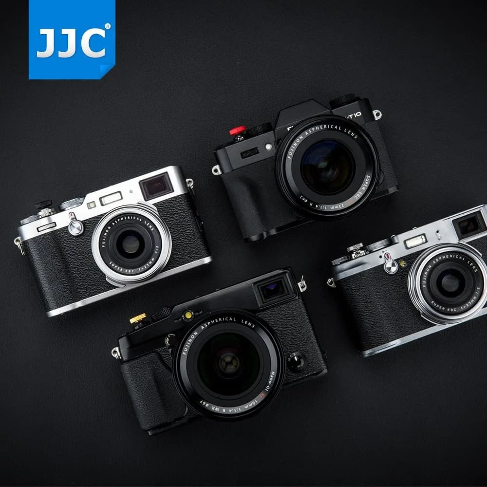 JJC Deluxe Soft Shutter Release Button Cap for Fujifilm, Sony, Leica, Canon, Nikon Cameras | Black (3g) - view 5