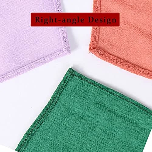 LMVERNA Plain Chiffon hijab Thick Chiffon Muslim fashion Long Scarf wrap scarves (Navy blue) | Soft & Lightweight thumbnail 4