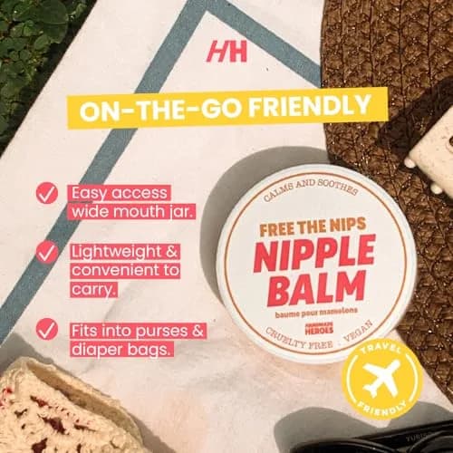 Handmade Heroes Nipple Butter Breastfeeding Balm 2 oz (59 ml) | 100% Natural Vegan Formula for Sore Cracked Nipples thumbnail 6
