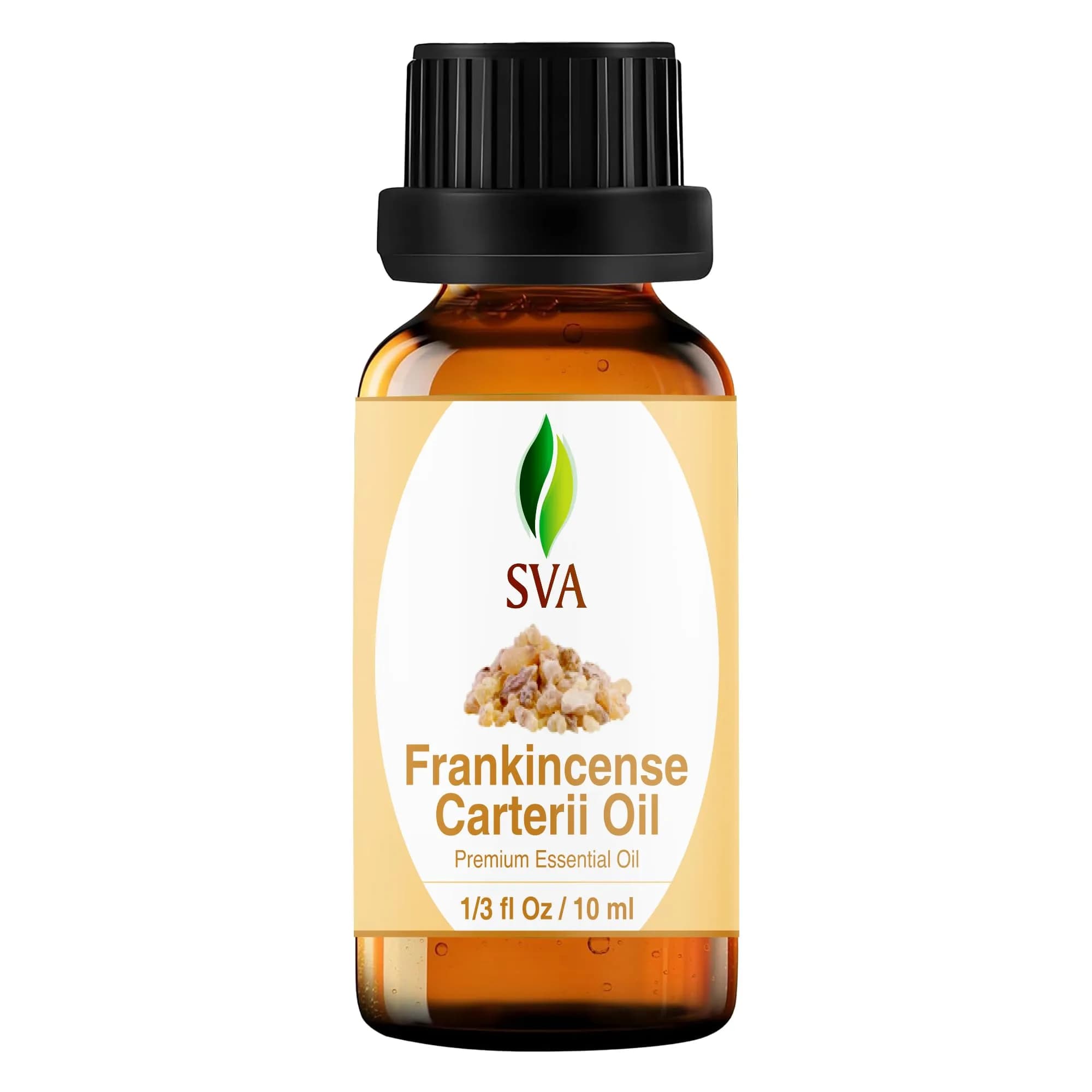 SVA Organics Frankincense Essential Oil (Carterii) - 0.33 Fl Oz (Pack of 1) - main product image