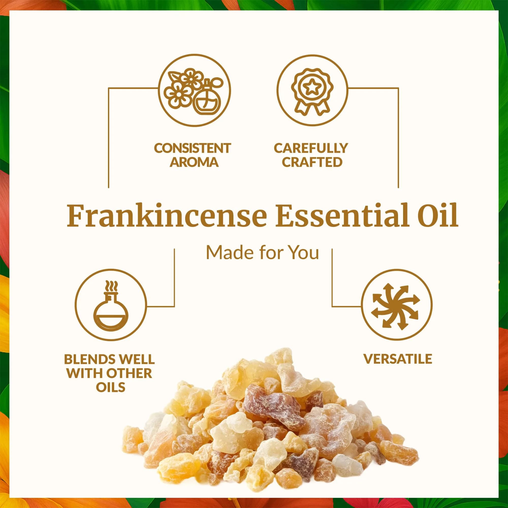 SVA ORGANICS Frankincense Essential Oil 30ml (1 Fl Oz) | Pure Carterii Oil for Aromatherapy & Skin - view 3