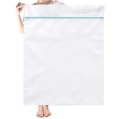 OTraki Extra Large Mesh Laundry Bag 90cm x 110cm (35" x 43") | Durable Zippered Wash Bag for Bedding, Jackets, Delicates thumbnail 1