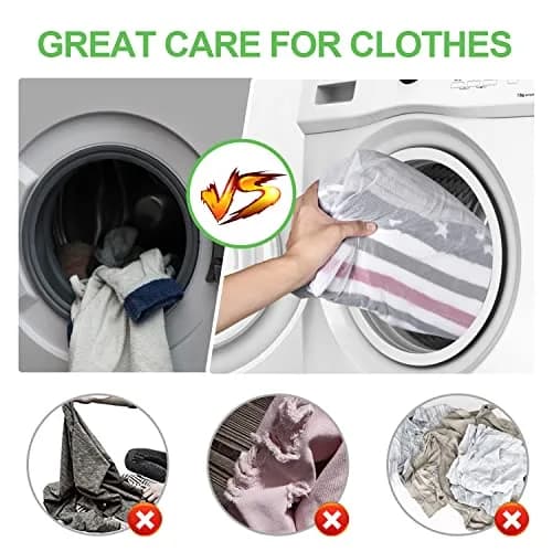 OTraki Extra Large Mesh Laundry Bag 90cm x 110cm (35" x 43") | Durable Zippered Wash Bag for Bedding, Jackets, Delicates thumbnail 7