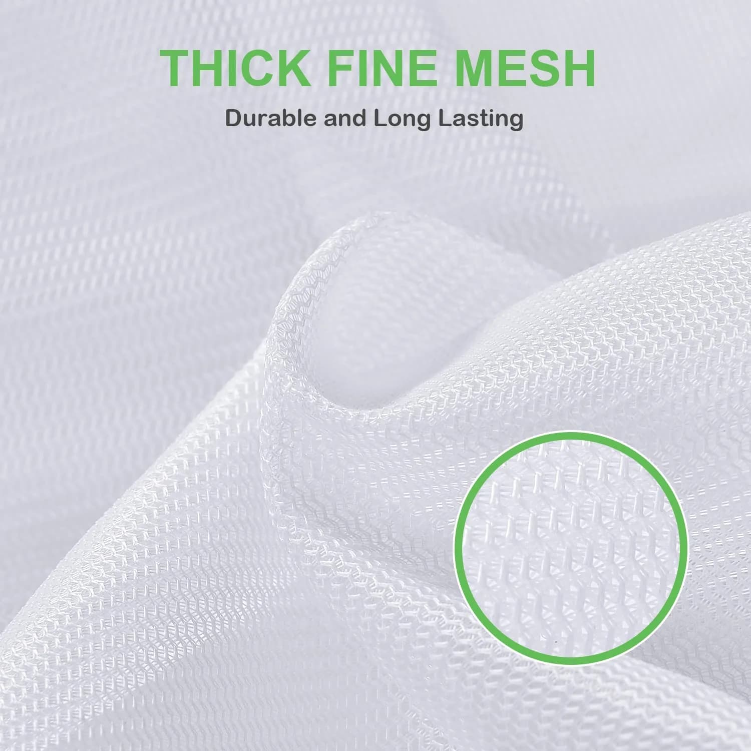 OTraki Extra Large Mesh Laundry Bag 90cm x 110cm (35" x 43") | Durable Zippered Wash Bag for Bedding, Jackets, Delicates - view 4
