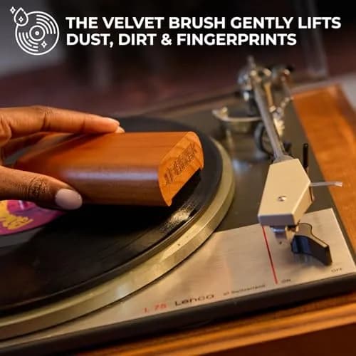 Big Fudge 4-in-1 Vinyl Record Cleaning Kit with Velvet Brush & Stylus Cleaner | 16.2cm (6.3") thumbnail 6