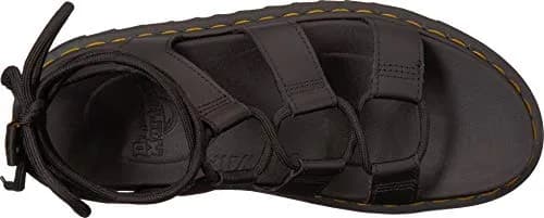 Dr. Martens Nartilla Gladiator Sandal 9 Women/8 Men | Ankle-Tie, Classic Docs DNA, Lightweight EVA Sole thumbnail 3