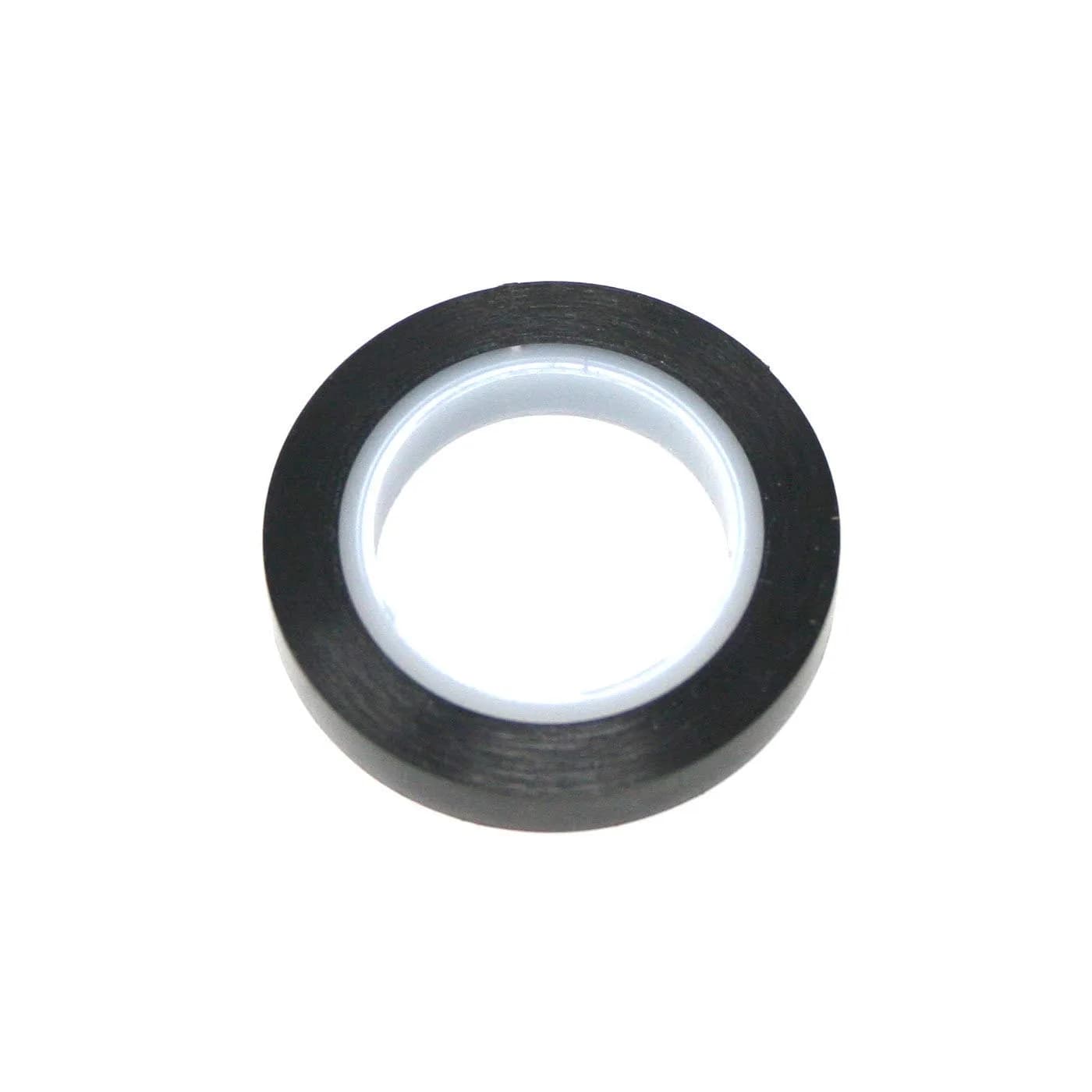 Medixplus Orange Instrument Identification Tape 1/4" x 16ft (6.35mm x 4.88m) | Autoclavable & Residue-Free — BLACK