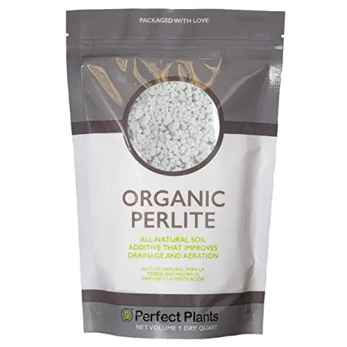 Perfect Plants Organic Perlite 1 qt | Improves Soil Drainage & Aeration for Container Plants thumbnail 1