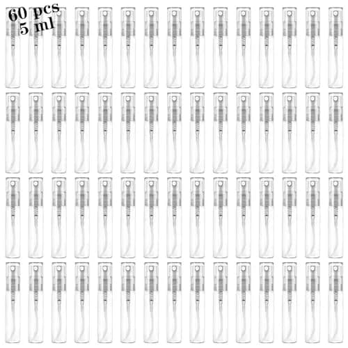 Csdtylh Refillable Glass Spray Bottle 5ml | Portable Perfume & Essential Oil Atomizer for Travel thumbnail 1