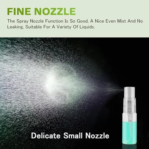 Csdtylh Refillable Glass Spray Bottle 3ml | Portable Perfume & Essential Oil Atomizer for Travel thumbnail 4